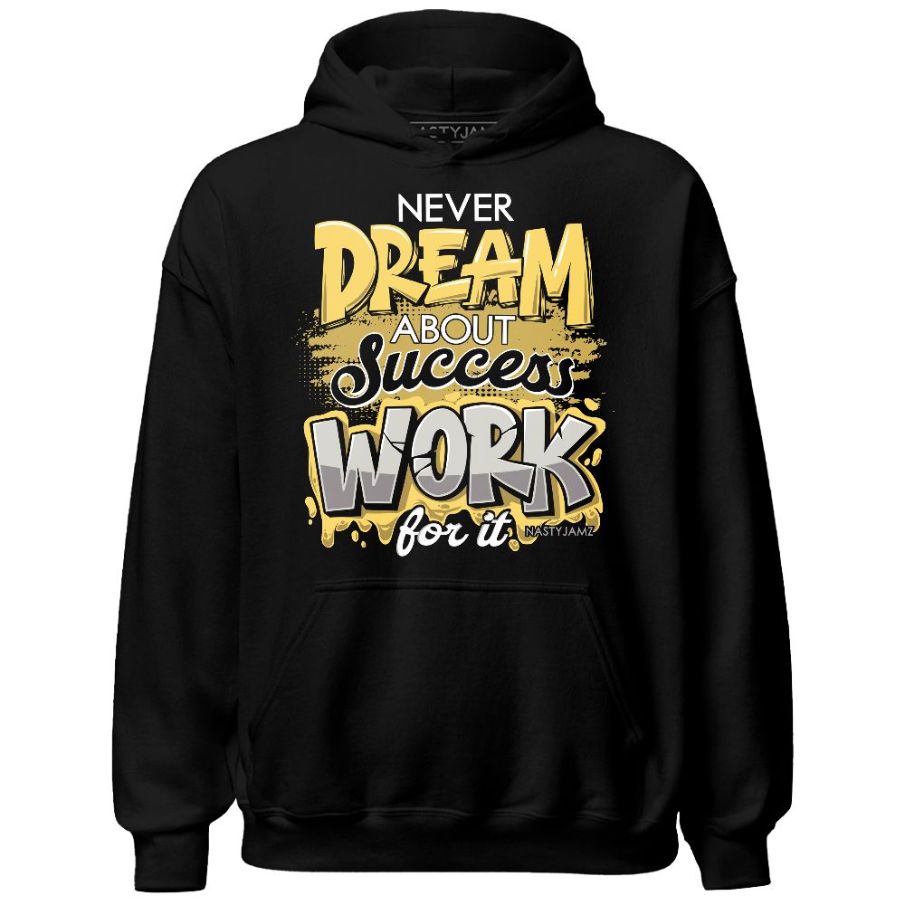 PT Metallic Gold White 12s NastyJamz Hoodie Match Work For Dream
