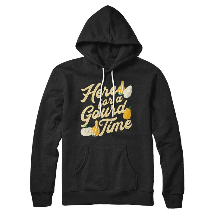 Here For A Gourd Time Hoodie