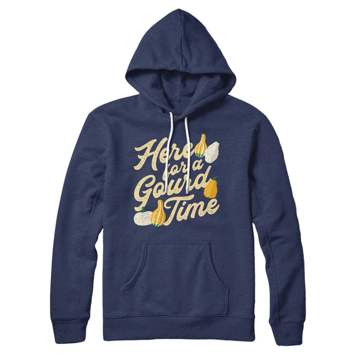 Here For A Gourd Time Hoodie