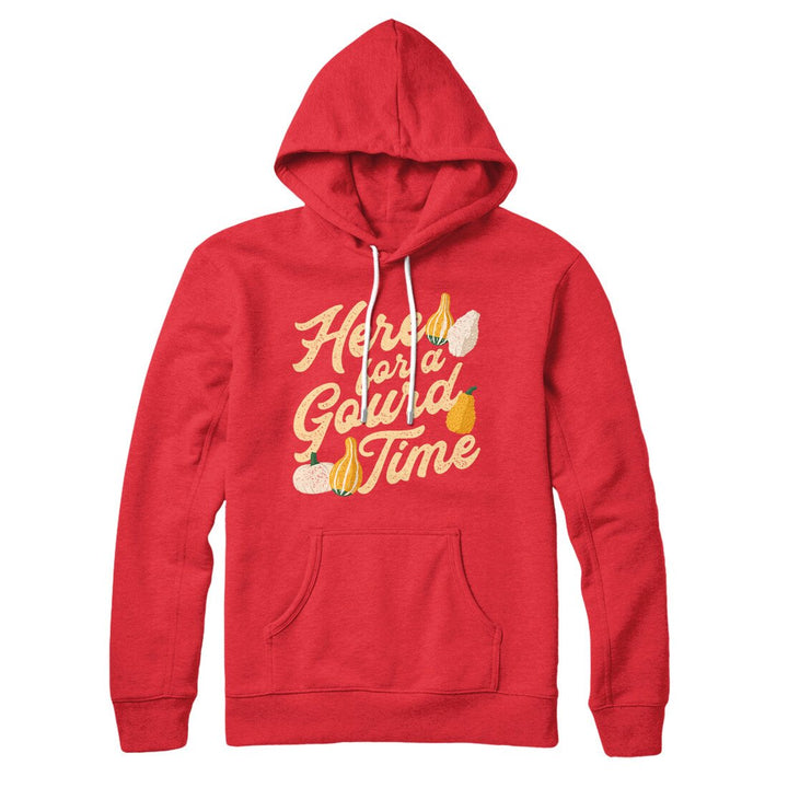 Here For A Gourd Time Hoodie